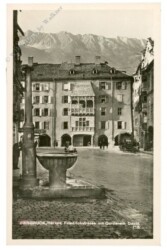 Innsbruck, Herzog Friedrichstrasse mit Goldenem Dachl