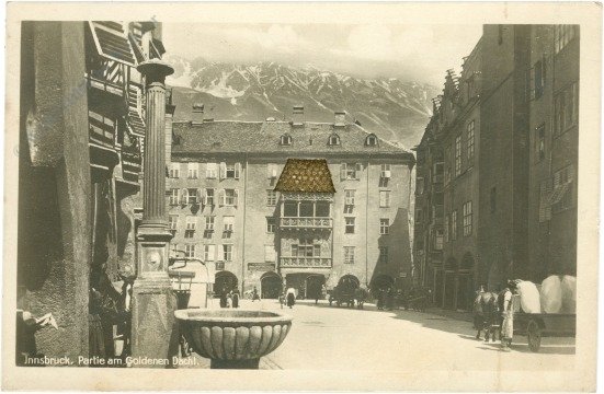Innsbruck, Partie am goldenen Dachl