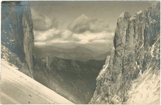 Kirchdorf in Tirol, Am Ellmauer-Tor, Blick auf Predigtstuhl