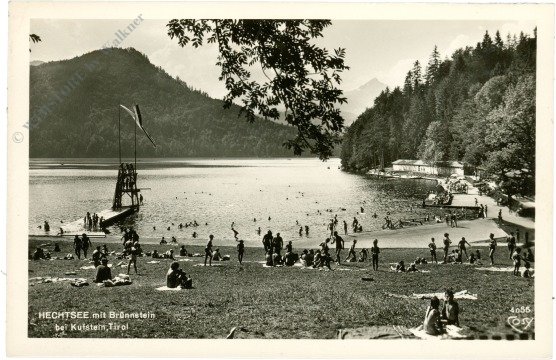 Kufstein, Hechtsee mit Brünnstein