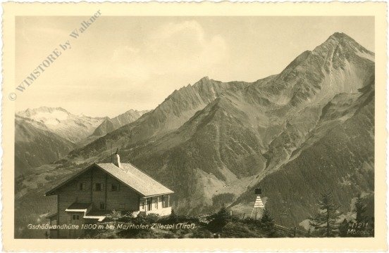 Mayrhofen, Gschößwandhütte