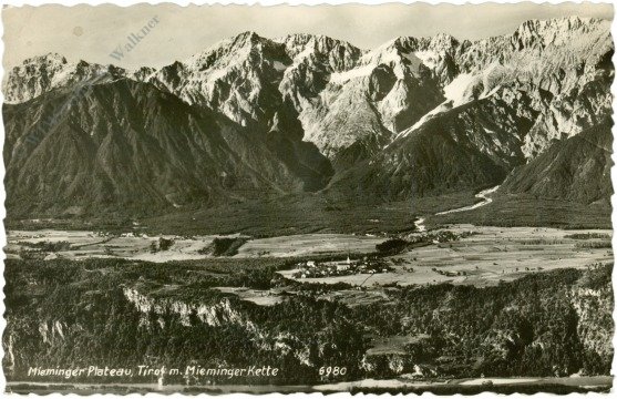 Mieming, Mieminger Plateau mit Mieminger-Kette