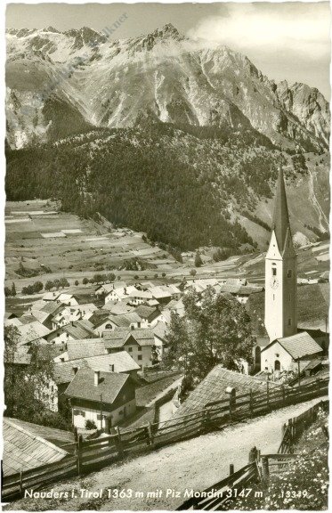 Nauders, mit Piz Mondin