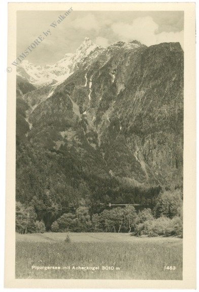 Oetz, Pipurgersee mit Acherkogel
