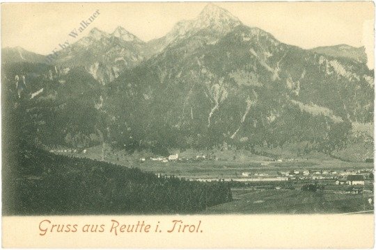 Reutte, Gruss aus