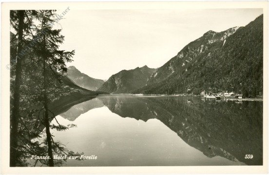 Reutte, Plansee, Hotel zur Forelle