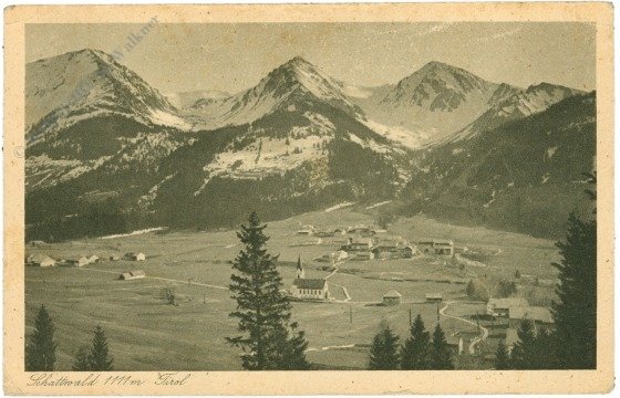 Schattwald, Ortsansicht