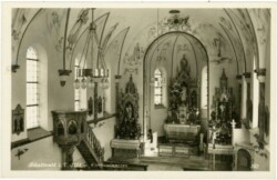 Schattwald, Kircheninneres