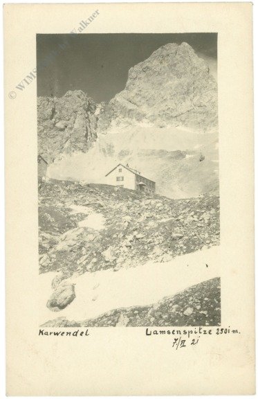 Schwaz, Karwendel, Lamsenspitze