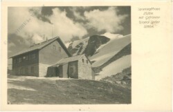 Tux, Spanaglhaus mit Gefrorene Wand-Spitze