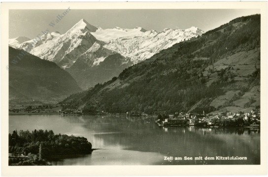 ak215822 Zell am See, mit dem Kitzsteinhorn