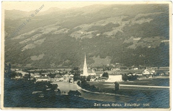 Zell am Ziller, nach Osten
