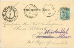Gruss aus Rosenburg, Bahnhofansicht von oben