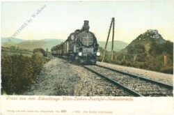 Gruss aus dem Schnellzuge Wien-Leoben-Pontafel-Hochosterwitz