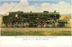 Mallet-Heißdampflokomotive der Bayer. Staatseisenbahnen
