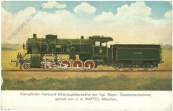 Viercylinder-Verbund-Güterzuglokomotive der Kgl. Bayer. Staatseisenbahnen