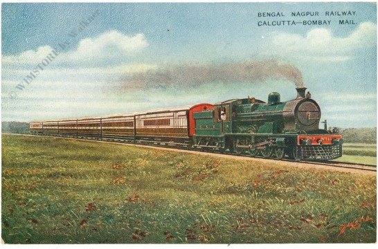 Bengal Nagpur Railwas, Calcutta-Bombay Mail
