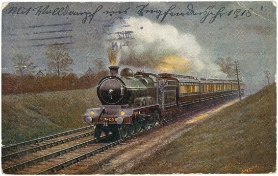 Manchester and Liverpool Express near Northwood