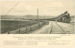 Versuchszug der königl. ungarischen Staatseisenbahnen
