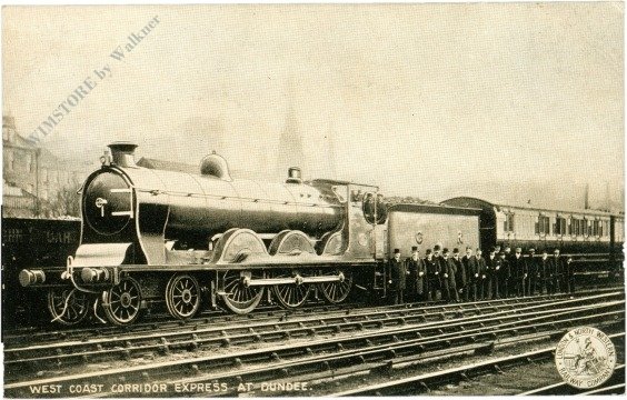 West Coast Corridor Express at Dundee