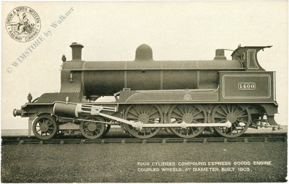 Four Cylinder Compound Express Goods Engine