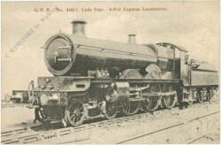G.W.R. No 4003, Lode Star 4-6-0 Express Locomotive