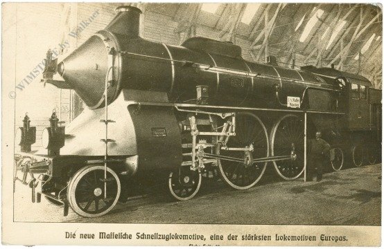 Die neue Schnellzuglokomotiven