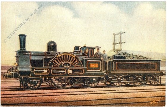 L & NWR Single Express No 3020 Cornwall