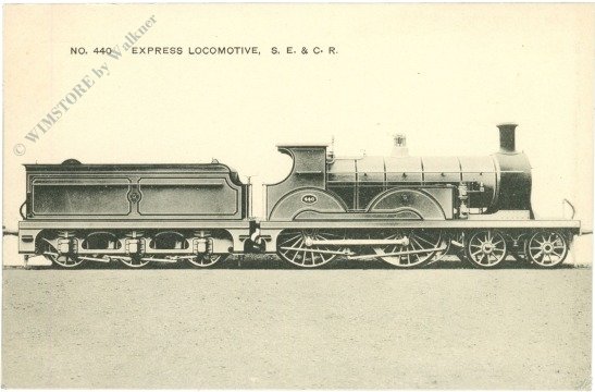 No 440 Express Locomotive SE & CR
