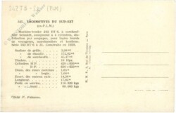 ak216488a Locomotives du Sud-Est, Machine 242 BT 6