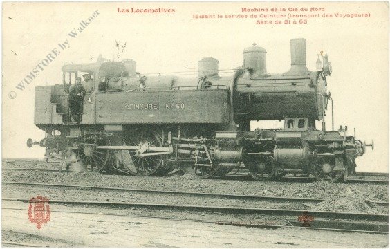 Locomotives du sud-est, Machine de la Cie du Nord