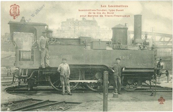 Les Locomotives, tender, type Ouest