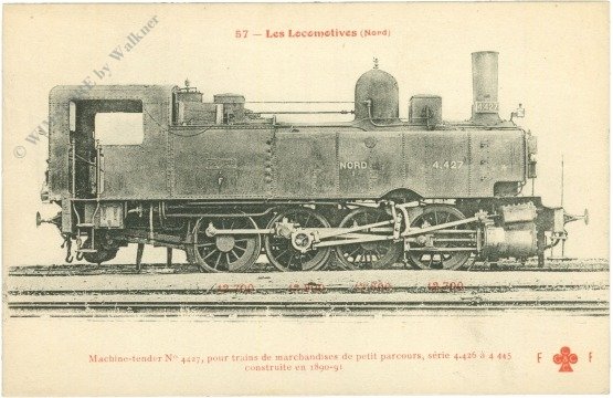 Les Locomotives, Machine tender No 4427