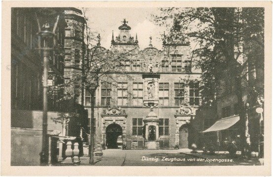 Danzig, Zeughaus von der Jopengasse
