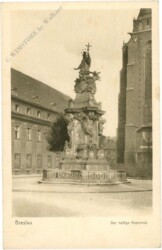 ak216788 Breslau, Der heilige Nepomuk