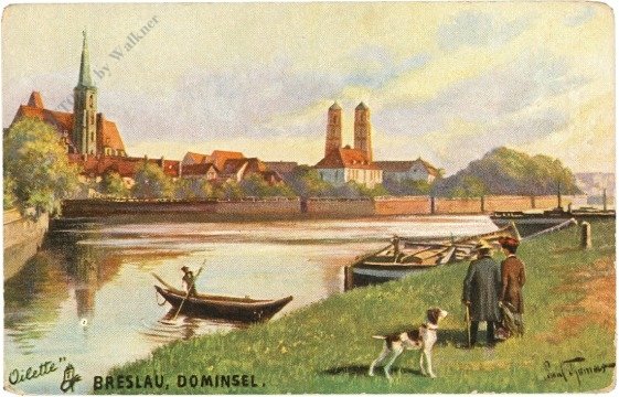 ak216791 Breslau, Dominsel