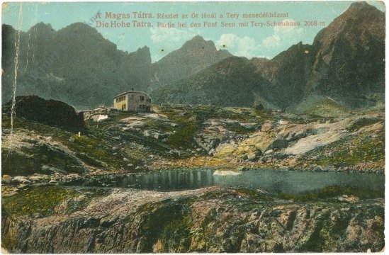 Hohe Tatra, Partie bei den Fünf Seen mit Tery-Schutzhaus