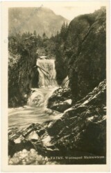ak216833 Tatry, Wodospad Mickiewicza