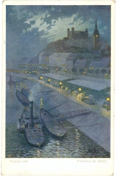 Bratislava, Am Abend