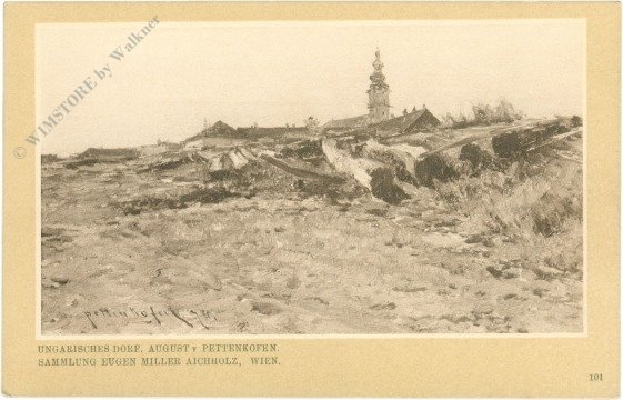 Ung. Dorf, August v. Pettenkofen