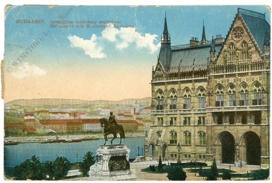 Budapest, Parlament mit Monument