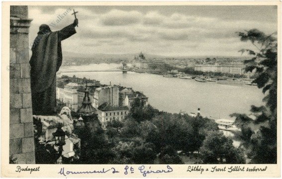 Budapest, Ansicht mit dem St. Gerhard Monument