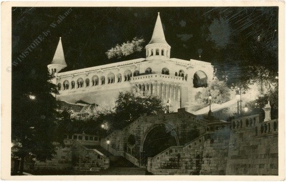 Budapest, Der beleuchtete Fischerbastei