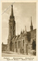 ak216884 Budapest, Mathiaskirche