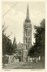 ak216885 Budapest, Mathiaskirche