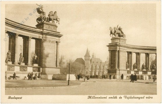 Budapest, Millenium Denkmal