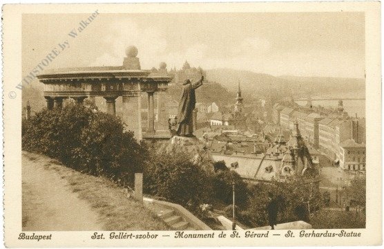 Budapest, St. Gerhardus-Statue