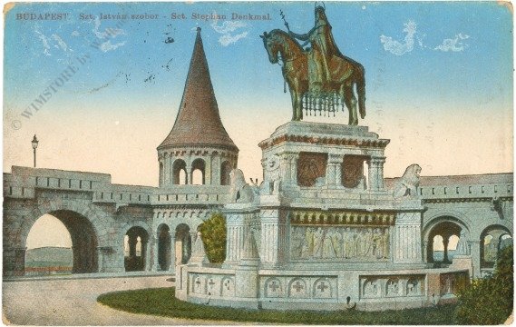 Budapest, St. Stefan-Denkmal