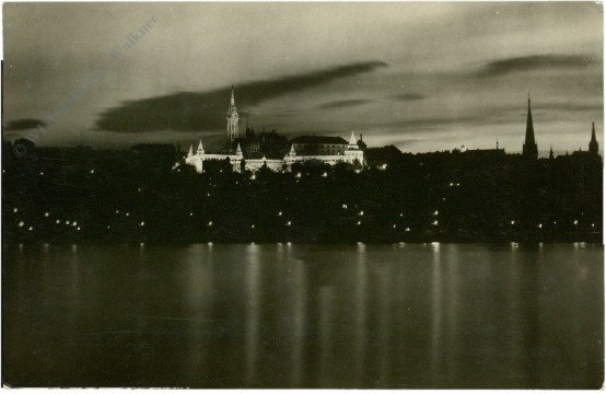 Budapest, Ansicht bei Nacht