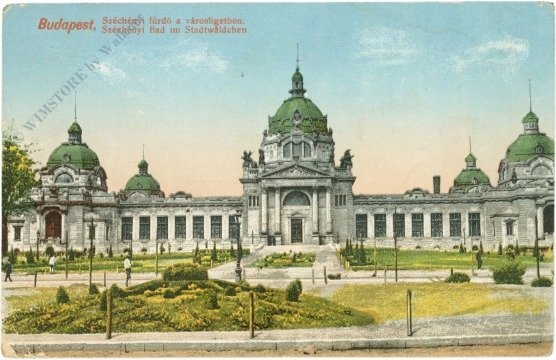 Budapest, Szechenyi BAd im Stadtwäldchen